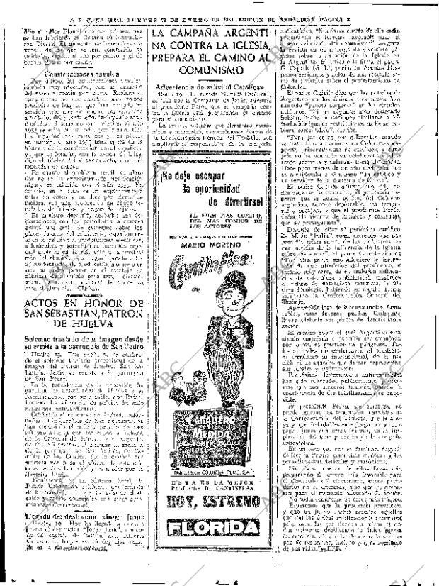 ABC SEVILLA 20-01-1955 página 6