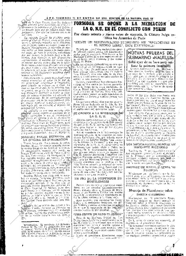 ABC MADRID 21-01-1955 página 18