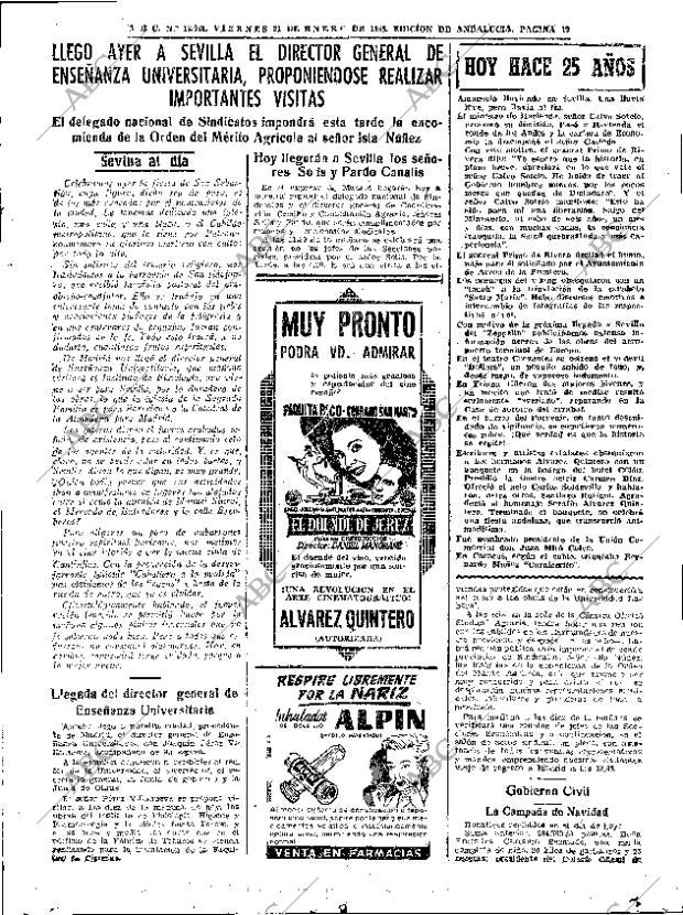 ABC SEVILLA 21-01-1955 página 19