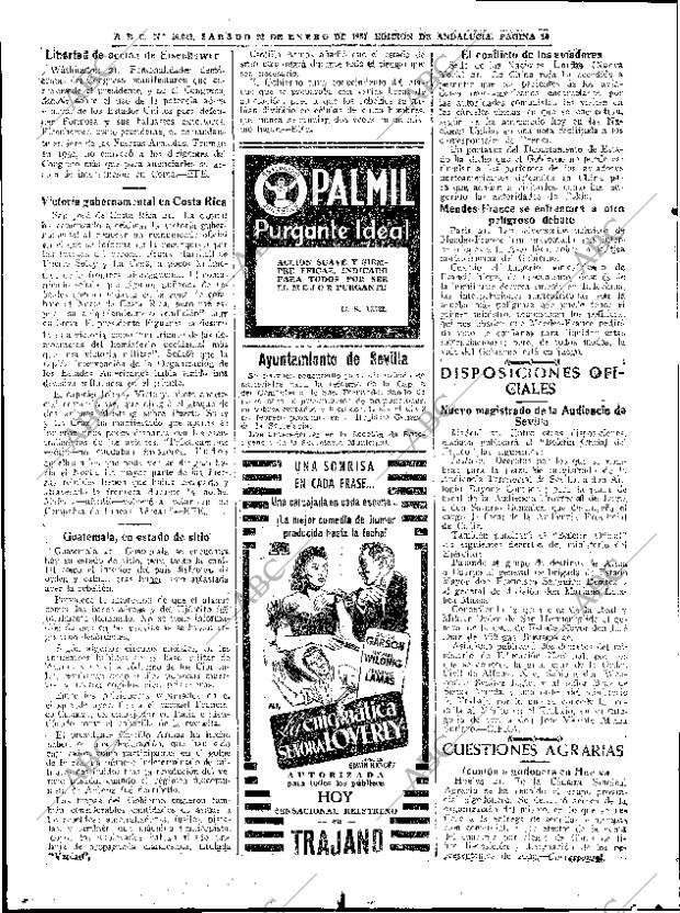 ABC SEVILLA 22-01-1955 página 14