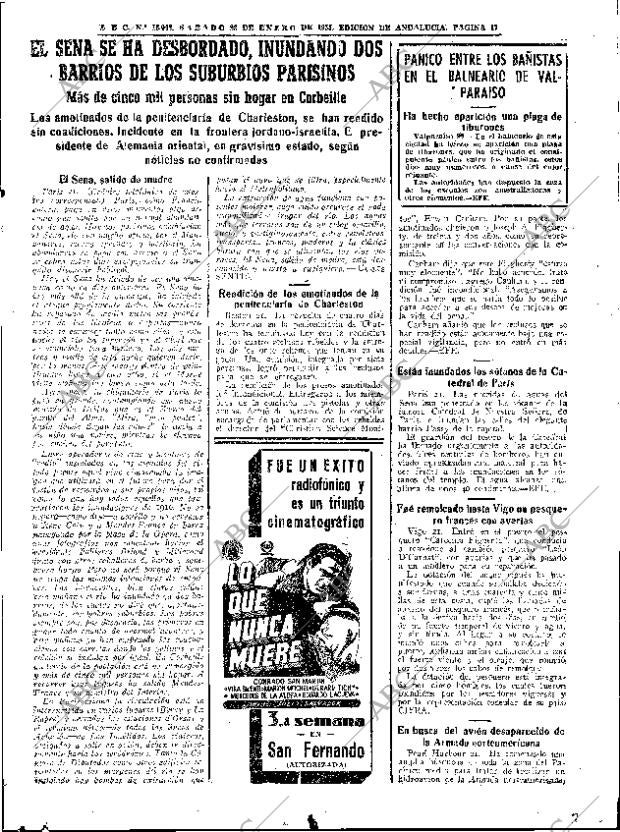 ABC SEVILLA 22-01-1955 página 17