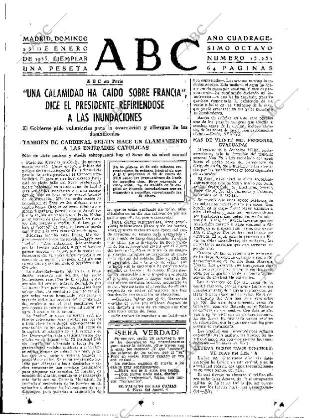 ABC MADRID 23-01-1955 página 29