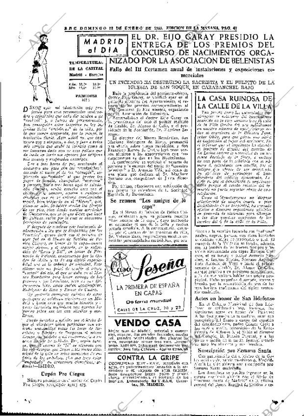 ABC MADRID 23-01-1955 página 45