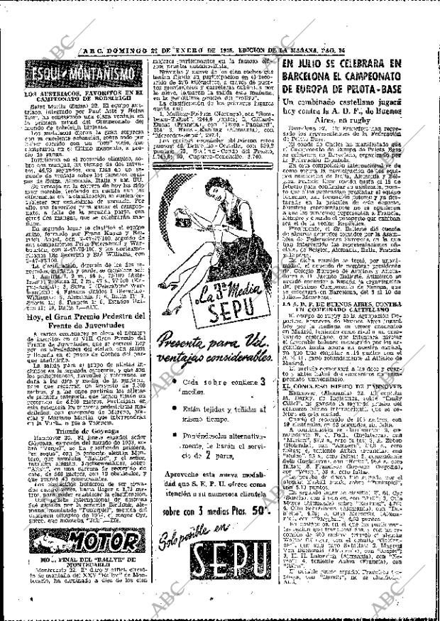 ABC MADRID 23-01-1955 página 52