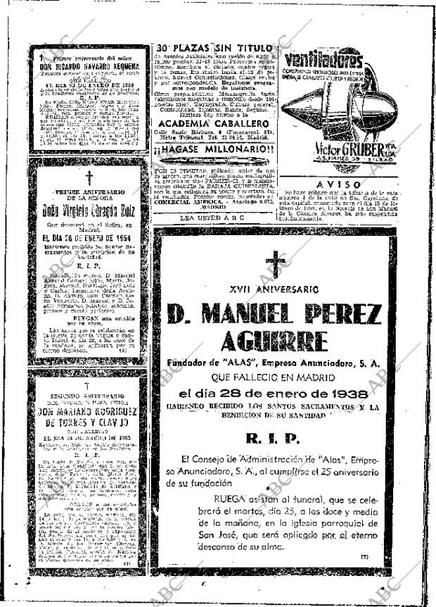 ABC MADRID 23-01-1955 página 60