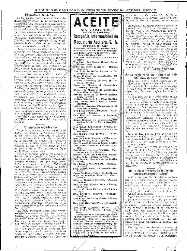 ABC SEVILLA 23-01-1955 página 22