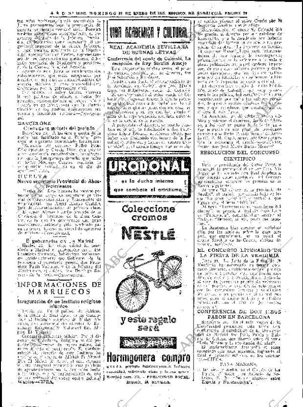 ABC SEVILLA 23-01-1955 página 24