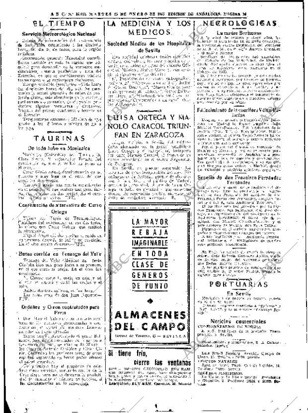 ABC SEVILLA 25-01-1955 página 16