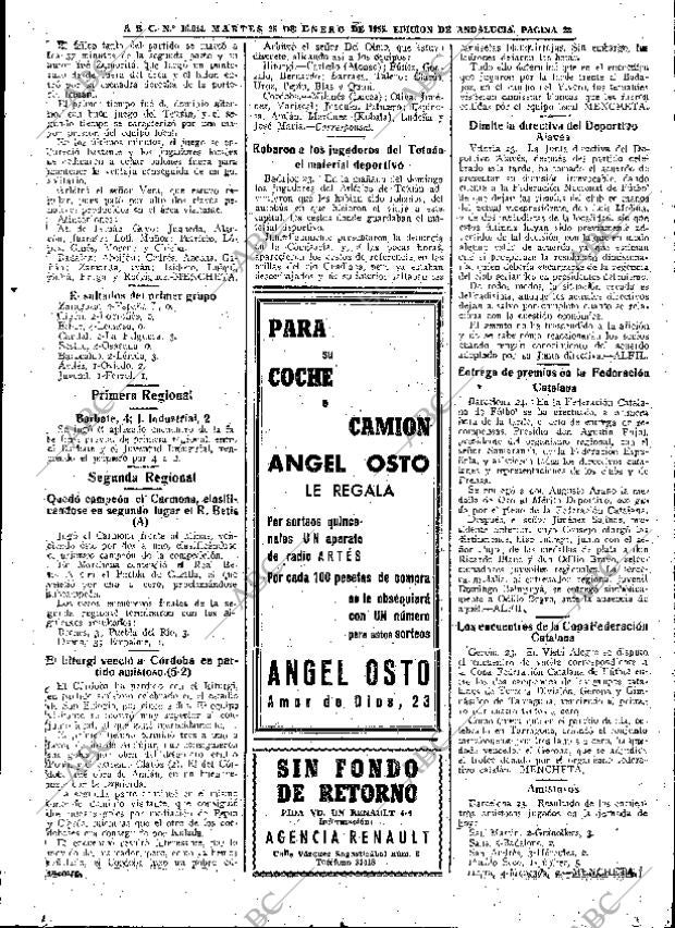 ABC SEVILLA 25-01-1955 página 23