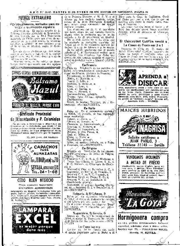 ABC SEVILLA 25-01-1955 página 24