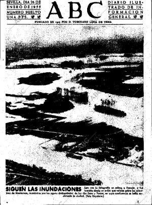 ABC SEVILLA 26-01-1955 página 1