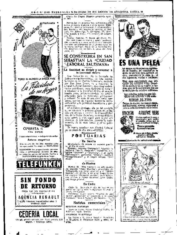 ABC SEVILLA 26-01-1955 página 20