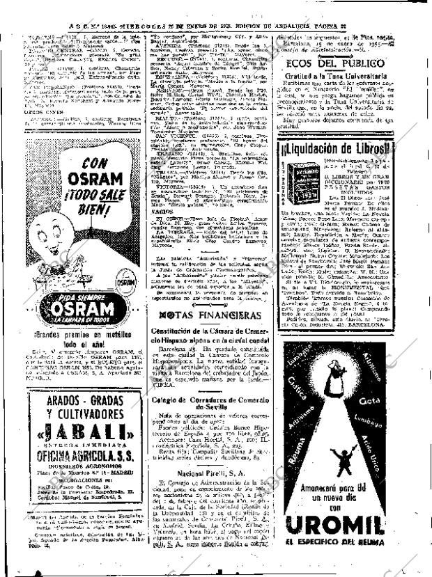 ABC SEVILLA 26-01-1955 página 22