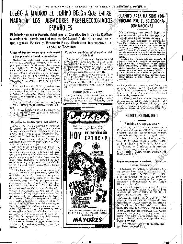 ABC SEVILLA 26-01-1955 página 23