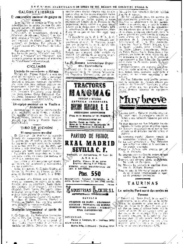 ABC SEVILLA 26-01-1955 página 24