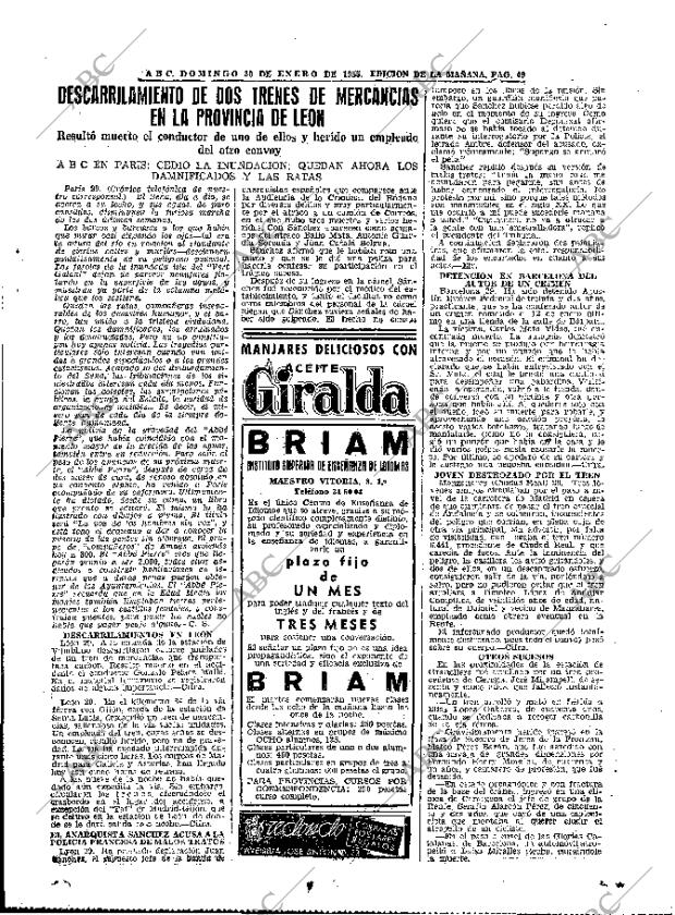 ABC MADRID 30-01-1955 página 47