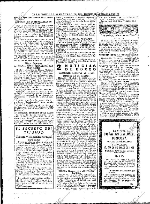 ABC MADRID 30-01-1955 página 58
