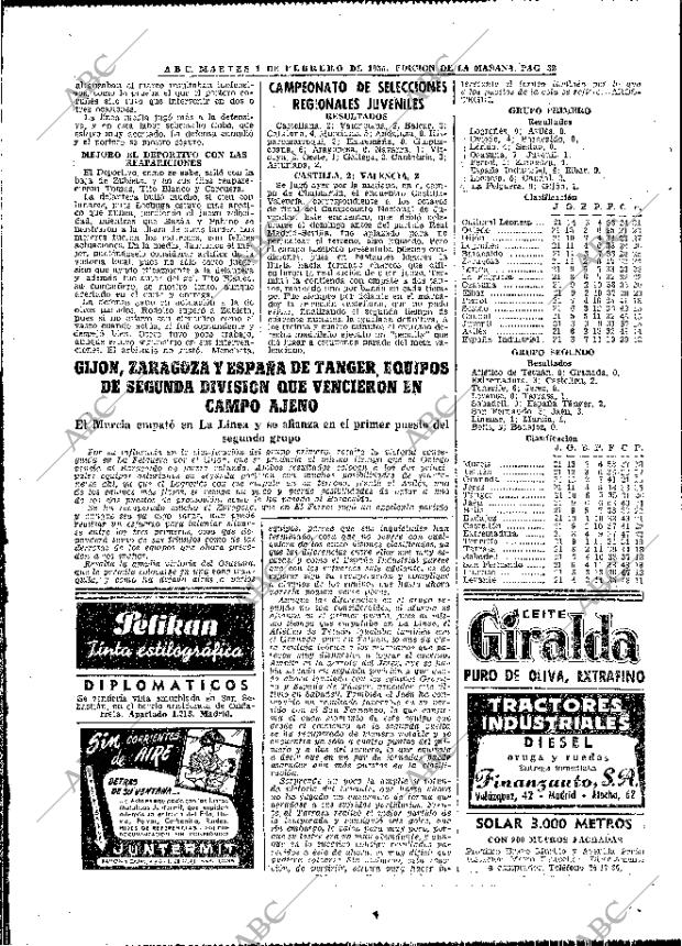 ABC MADRID 01-02-1955 página 32