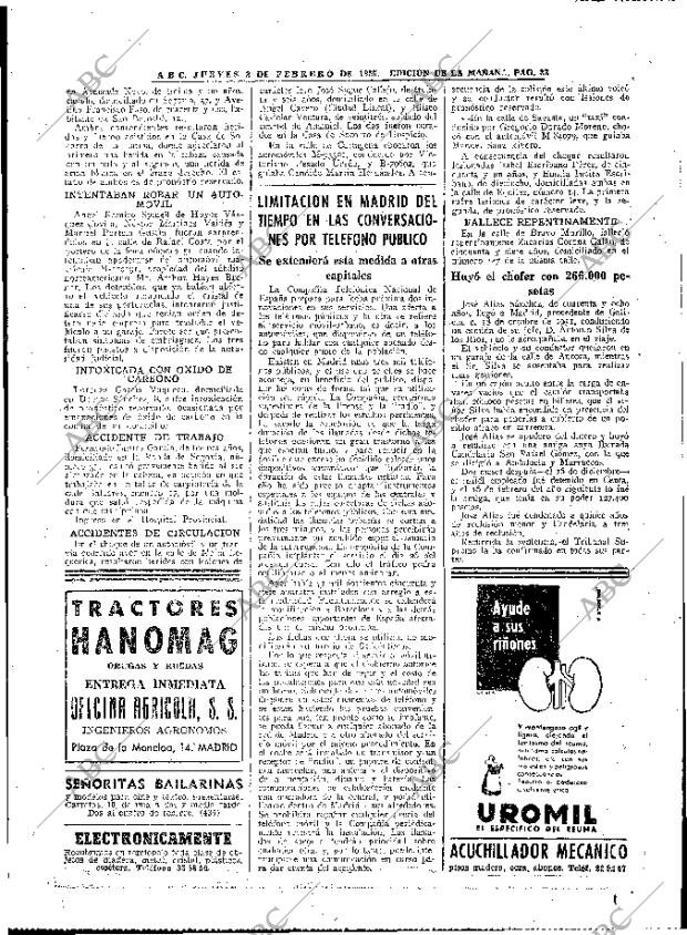 ABC MADRID 03-02-1955 página 33