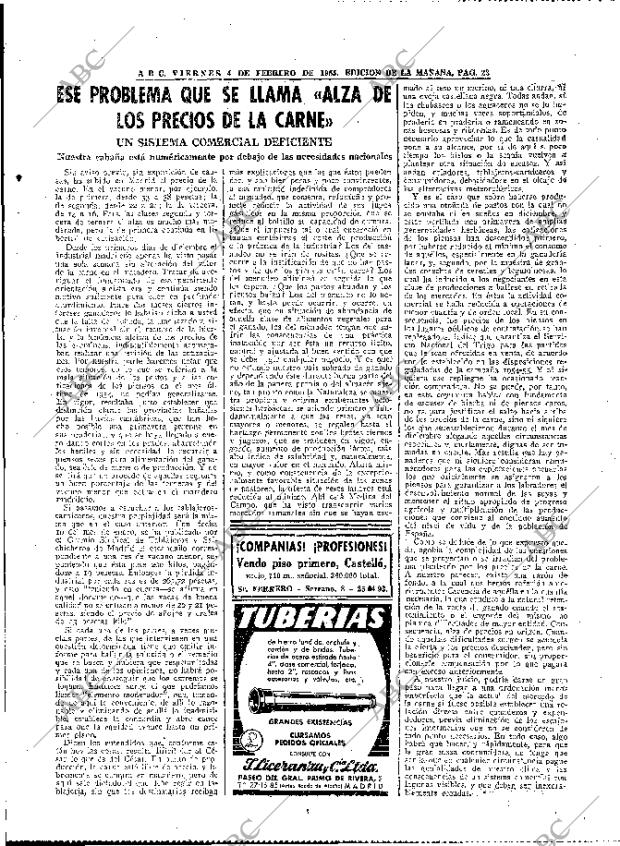 ABC MADRID 04-02-1955 página 23