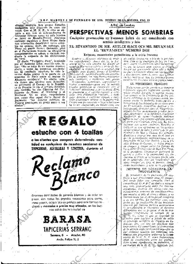 ABC MADRID 08-02-1955 página 19