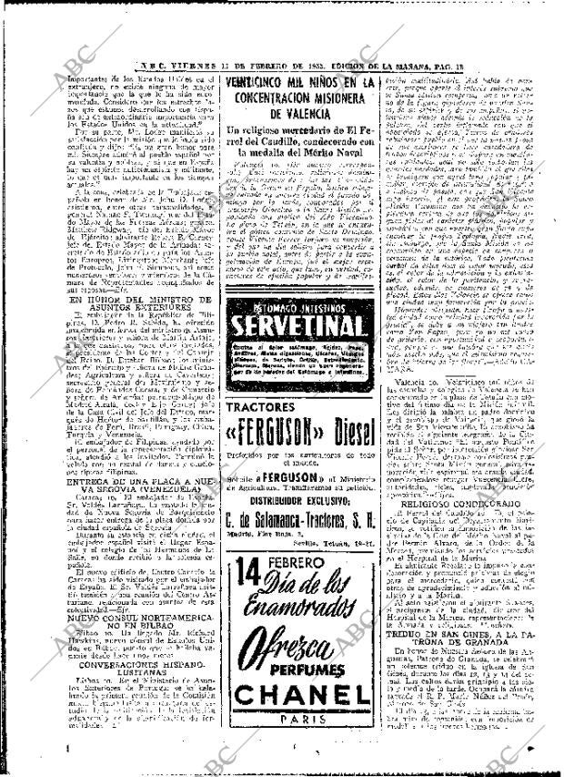 ABC MADRID 11-02-1955 página 18