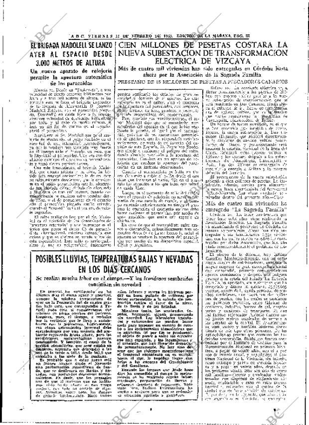 ABC MADRID 11-02-1955 página 23