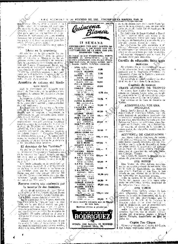 ABC MADRID 11-02-1955 página 30