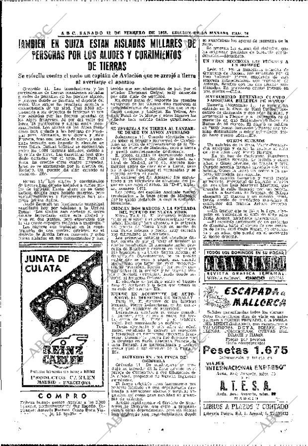 ABC MADRID 12-02-1955 página 34
