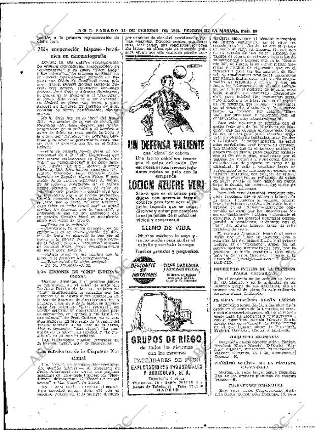 ABC MADRID 12-02-1955 página 36