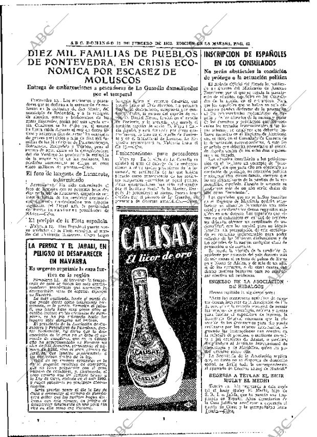 ABC MADRID 13-02-1955 página 38