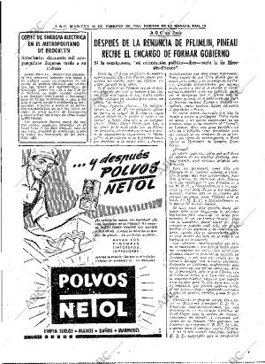 ABC MADRID 15-02-1955 página 19