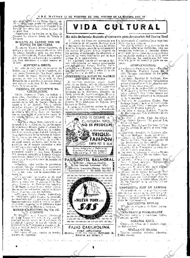 ABC MADRID 15-02-1955 página 29