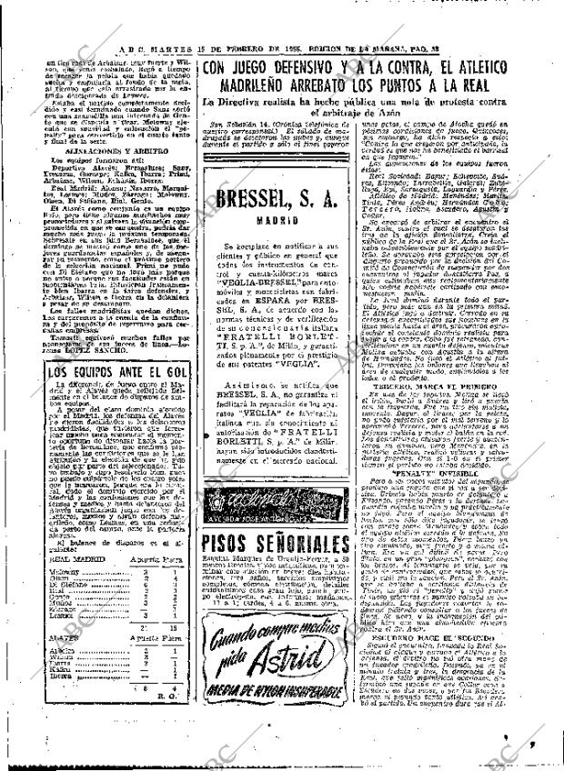 ABC MADRID 15-02-1955 página 33