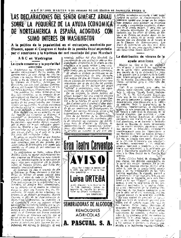 ABC SEVILLA 15-02-1955 página 11