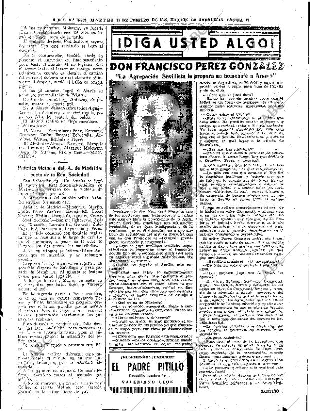 ABC SEVILLA 15-02-1955 página 27