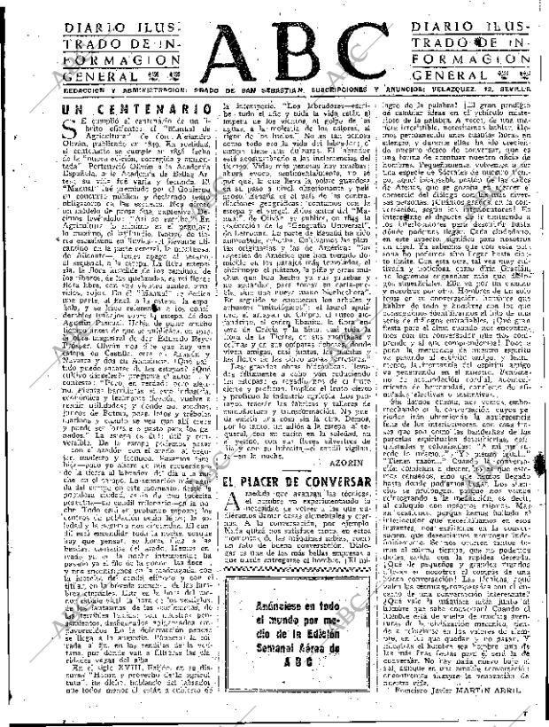 ABC SEVILLA 15-02-1955 página 3