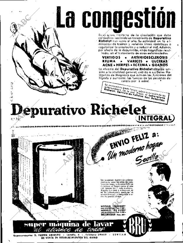 ABC SEVILLA 15-02-1955 página 4