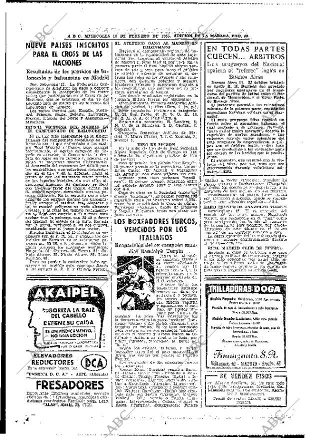 ABC MADRID 16-02-1955 página 42