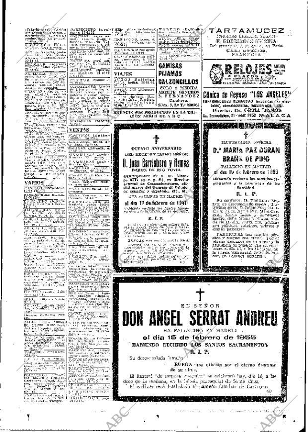 ABC MADRID 16-02-1955 página 53