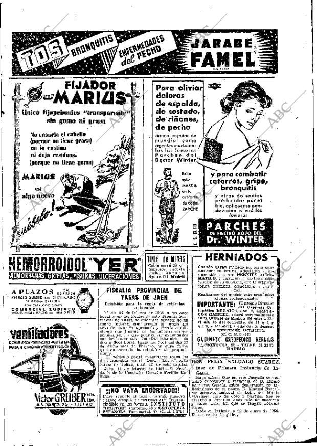 ABC MADRID 16-02-1955 página 55