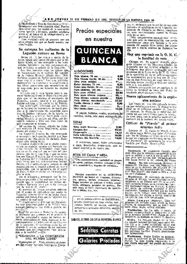 ABC MADRID 17-02-1955 página 23