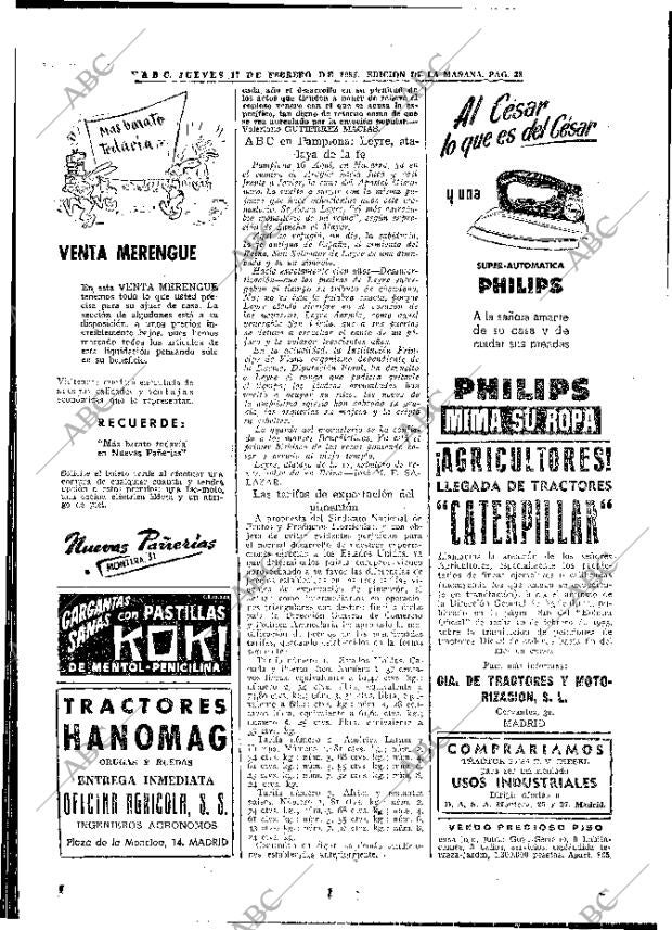 ABC MADRID 17-02-1955 página 32