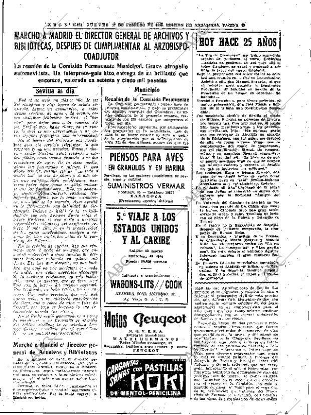 ABC SEVILLA 17-02-1955 página 19