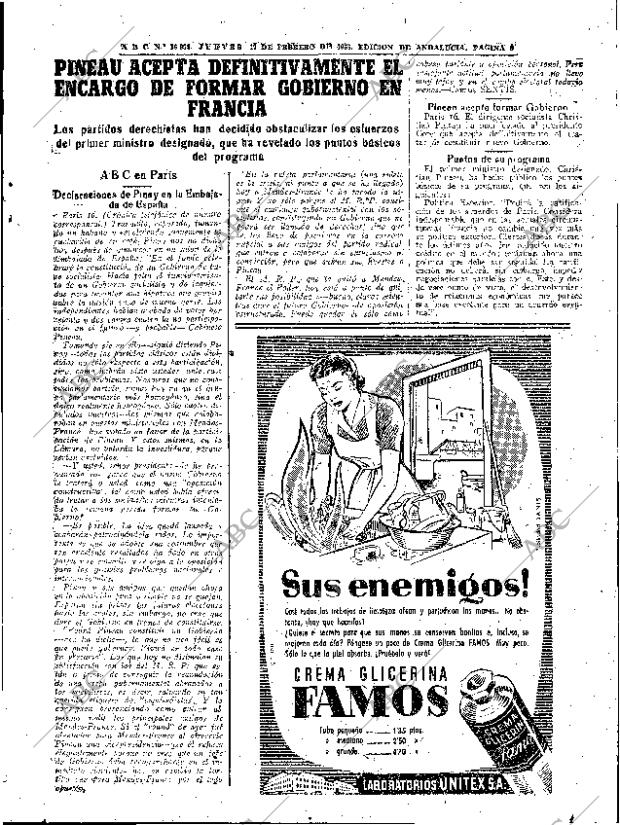 ABC SEVILLA 17-02-1955 página 9