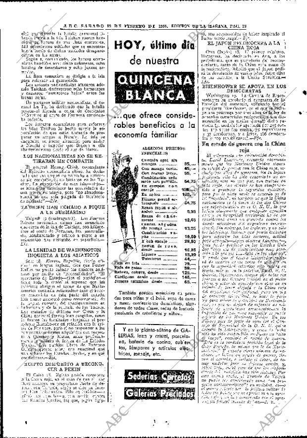 ABC MADRID 19-02-1955 página 18