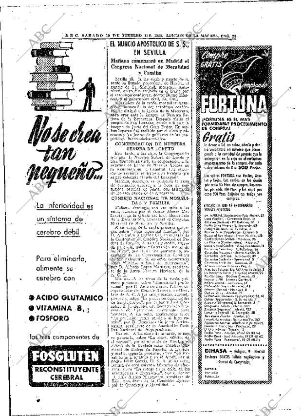 ABC MADRID 19-02-1955 página 26