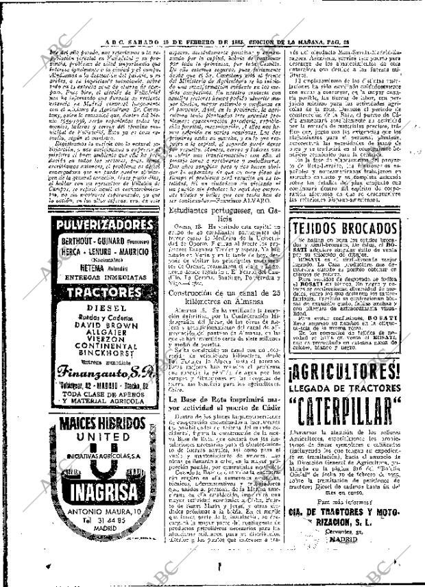 ABC MADRID 19-02-1955 página 28