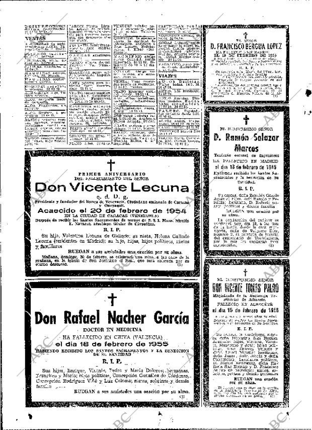 ABC MADRID 19-02-1955 página 46