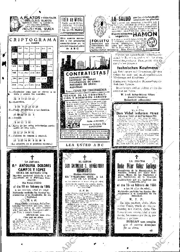 ABC MADRID 19-02-1955 página 47